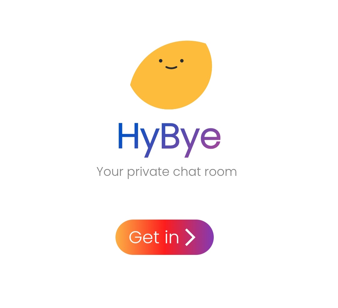 HyeBye - Private Chat Room